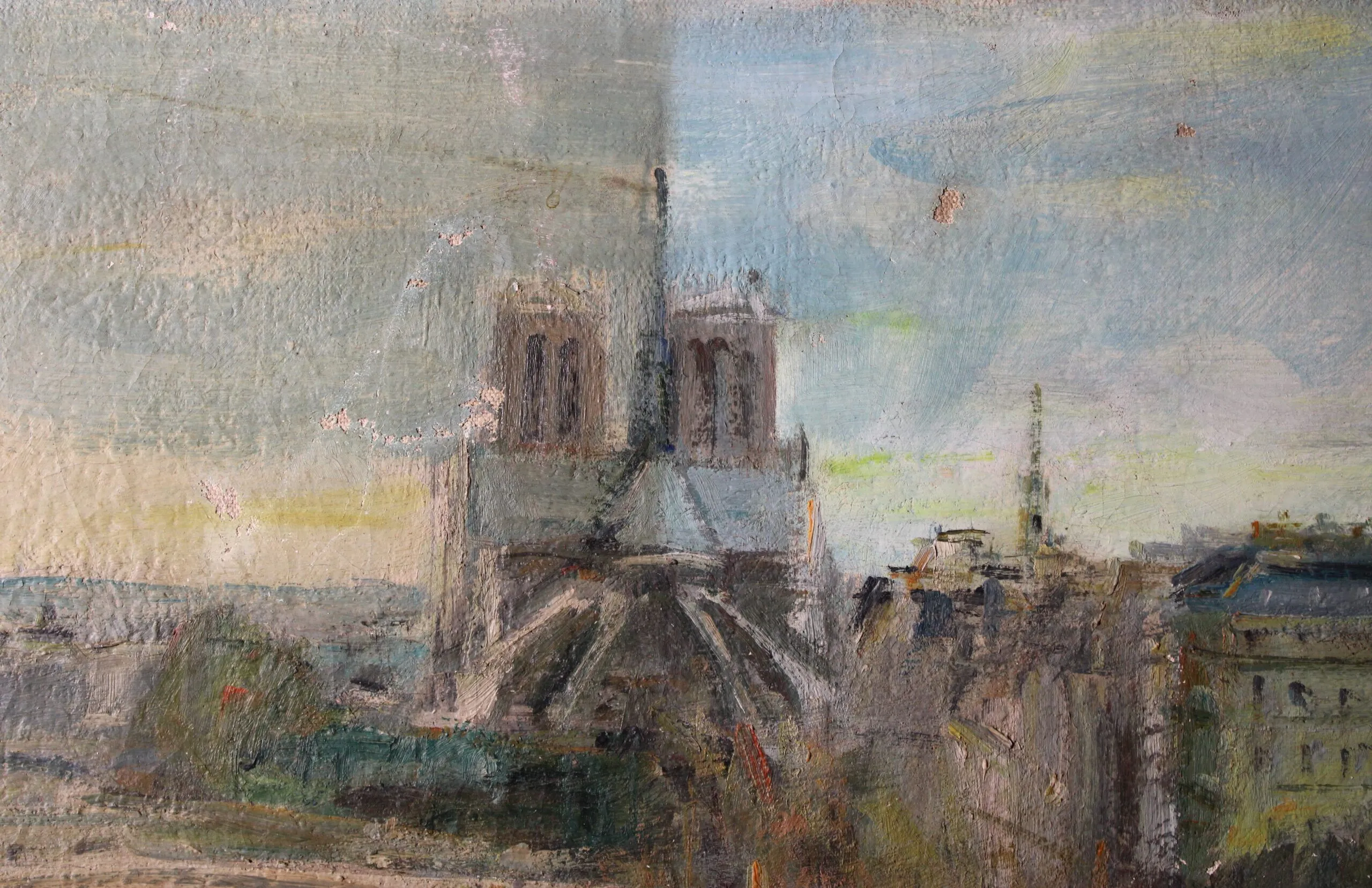 Avant / Après allégement du vernis