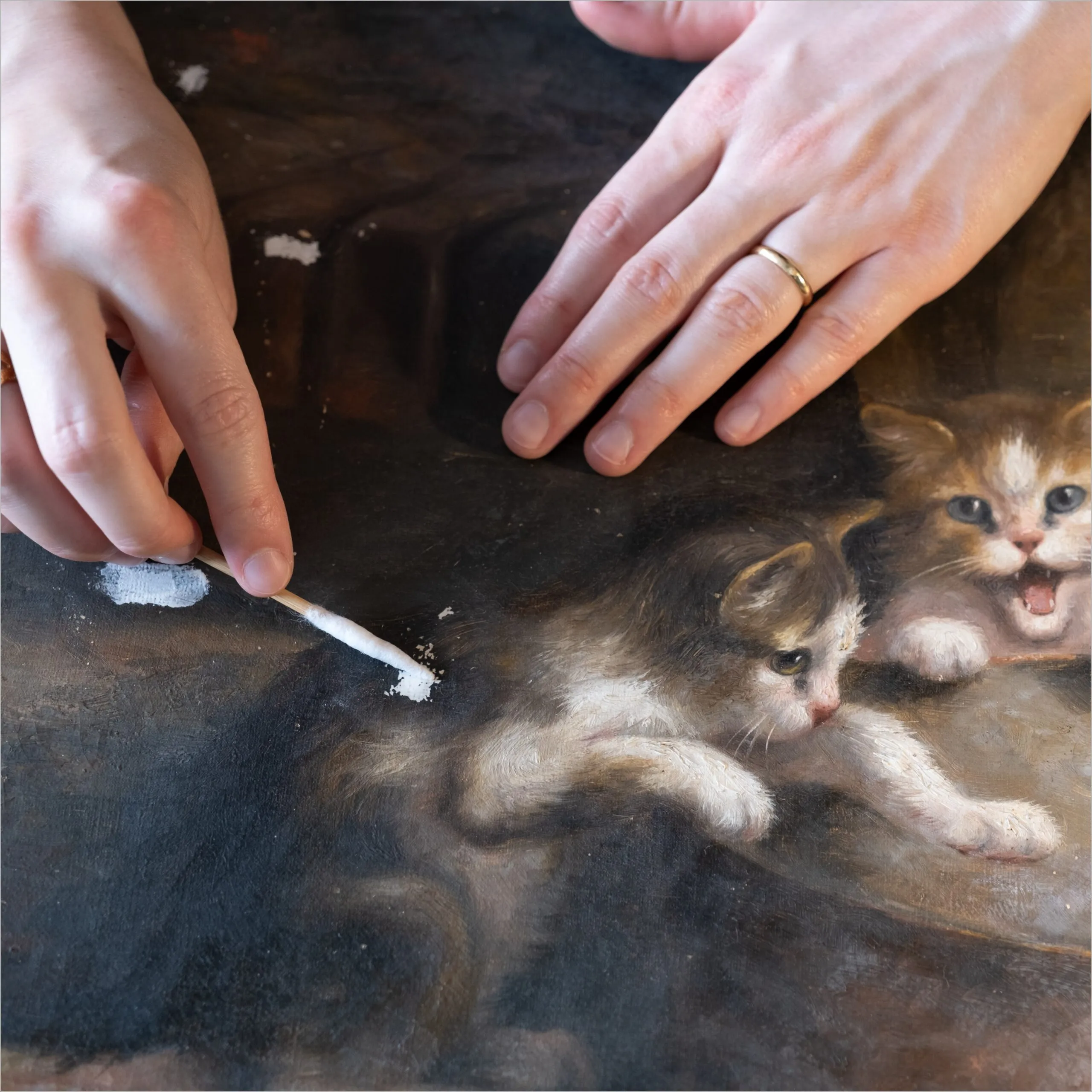 Réagréage du mastic