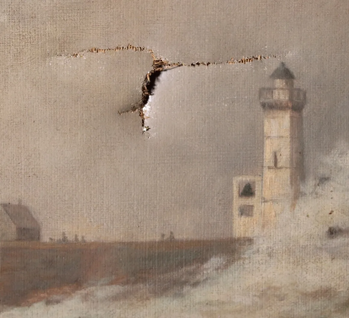 Phare avant restauration