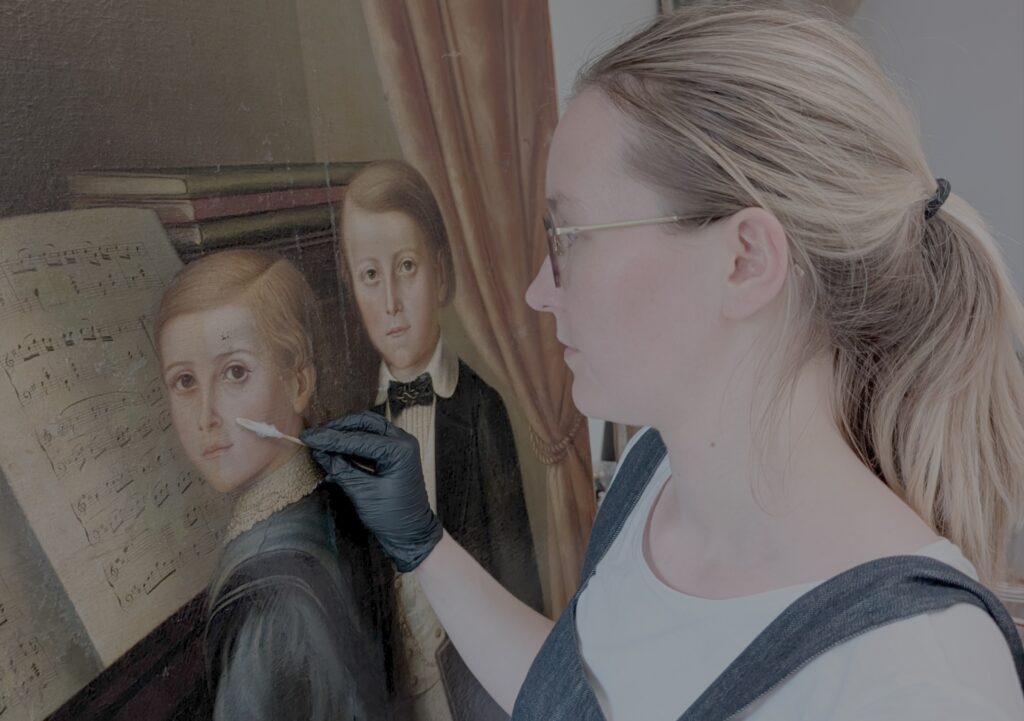 Nettoyage d'un tableau en atelier